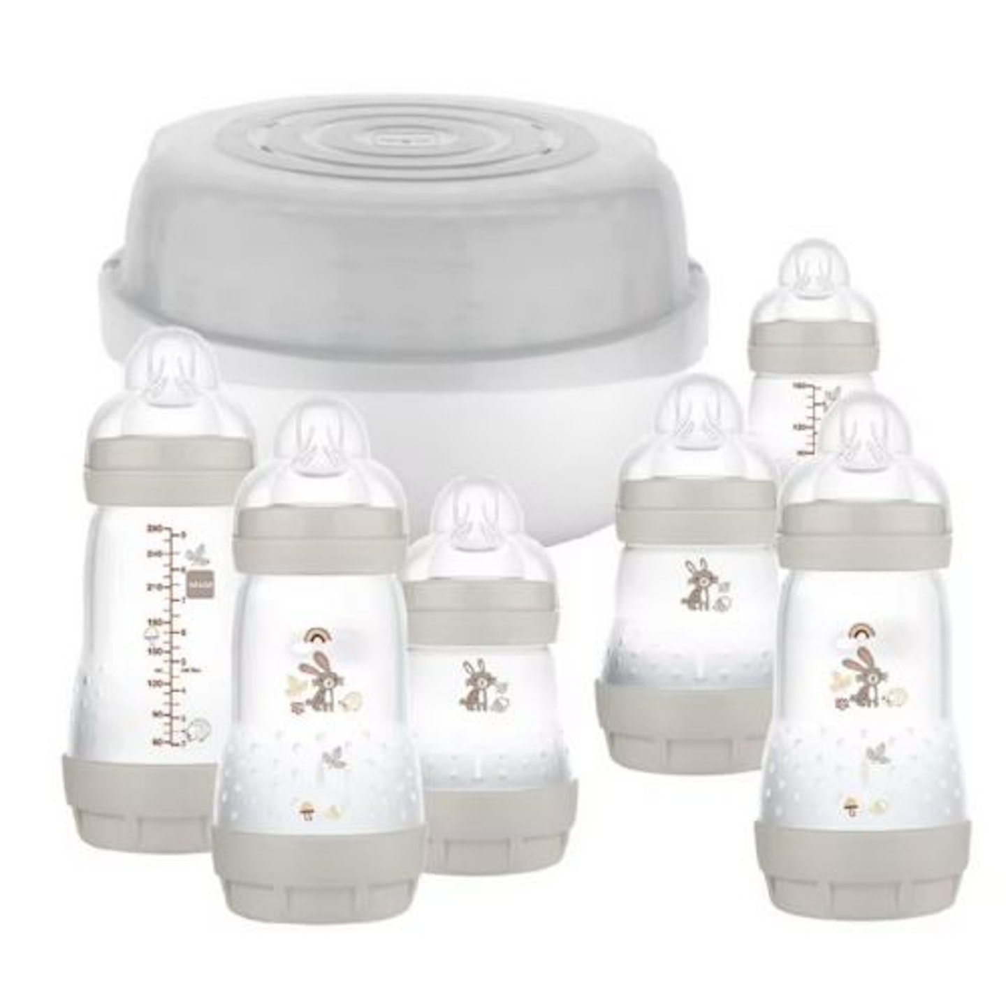 Best baby sterilisers MAM Easy Start Microwave Bottle Steriliser Set 
